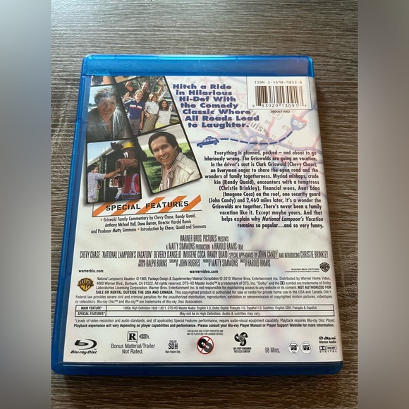 📀 3/$15 or 4/$20 📀 National Lampoon’s Vacation Bluray - Picture 2 of 3